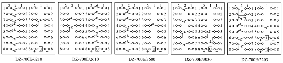 DZ-700E/2610內(nèi)部接線(xiàn)圖